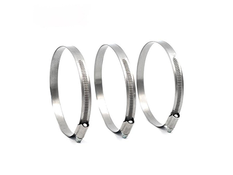 Semisteel Adjustable German Type Hose Clamp,Worm Gear