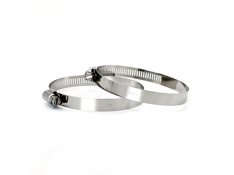 Adjustable Galvanized Screw Worm Gear American Type Hose Clamp