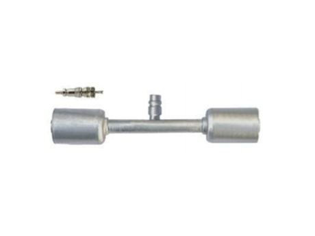 Through Pipe with Al Jacket R12 High & Low Pressure Value