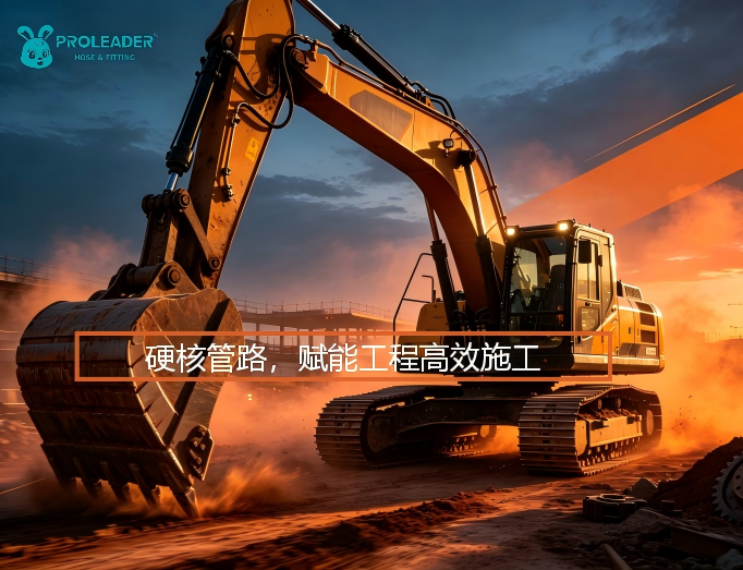 工程机械核心管路，大口径高压管的全能应用场景